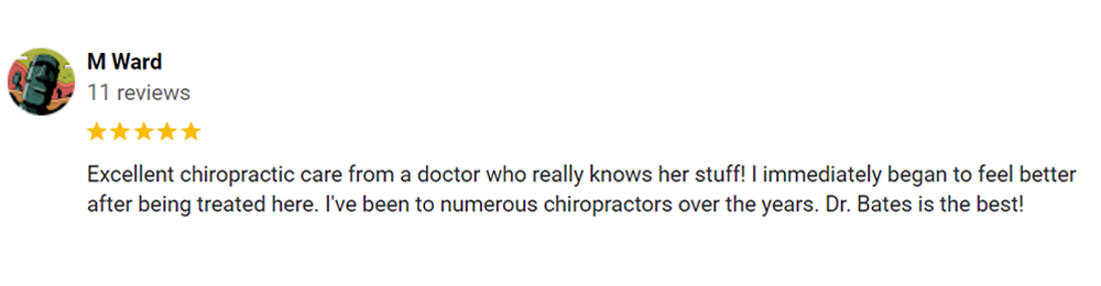 Chiropractic Roswell GA Testimonial